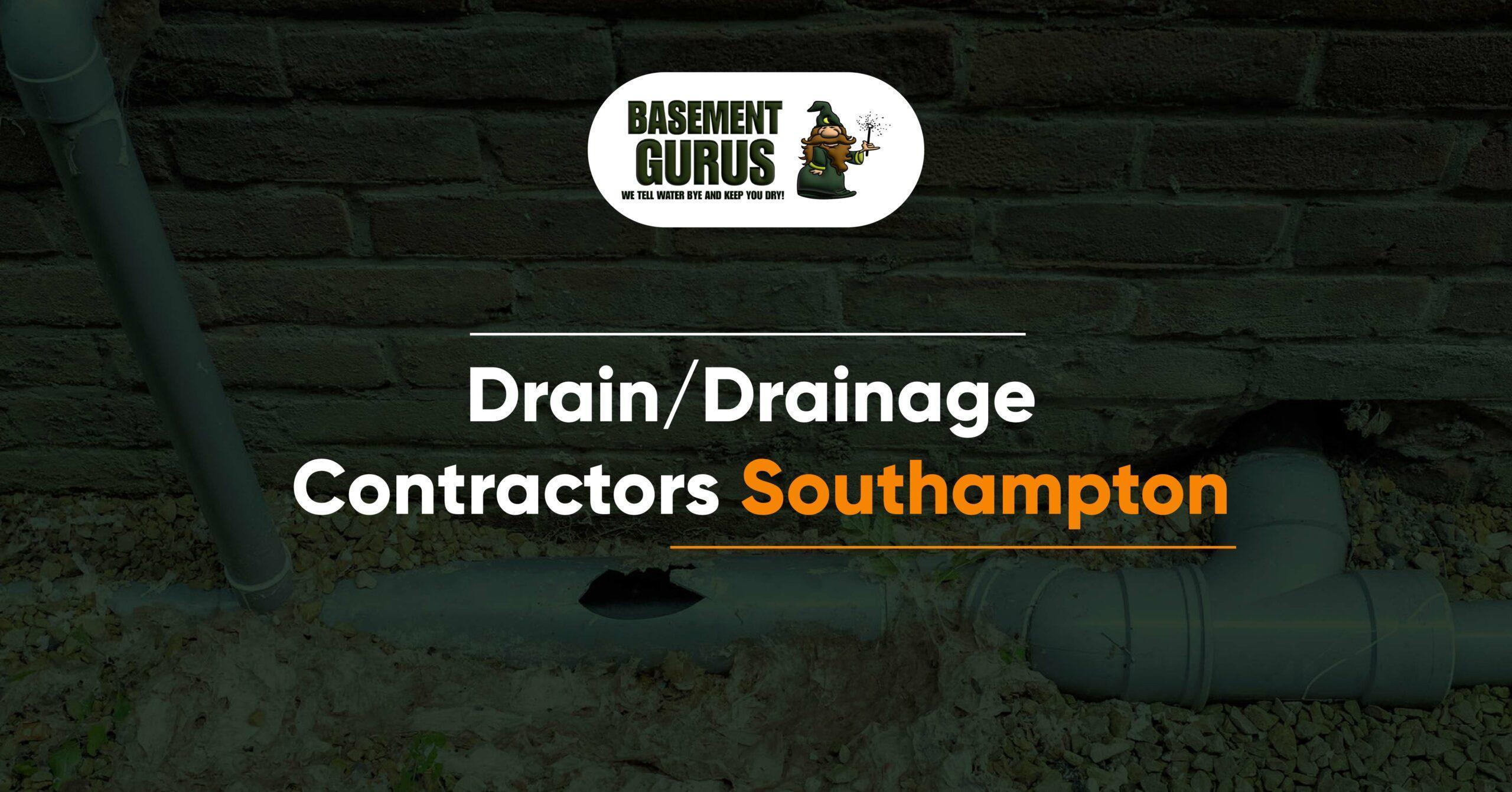 Expert French and Water Drainage Contractors in Southampton