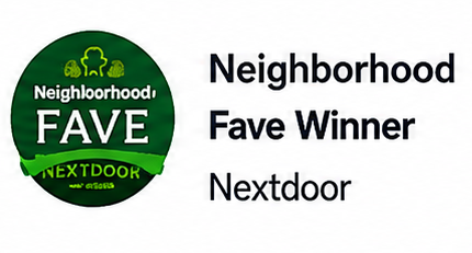 Nextdoor Neighborhood Fave Winner