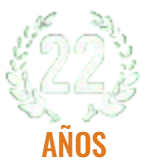 Insignia de 22 años