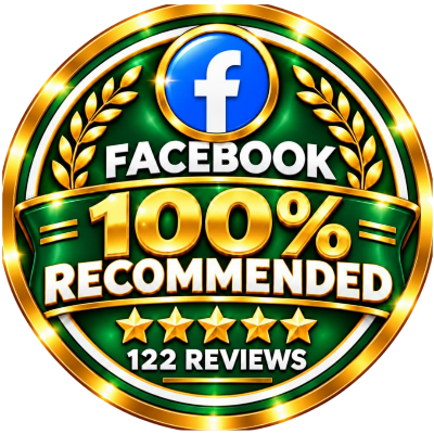 Facebook 100% Recommended